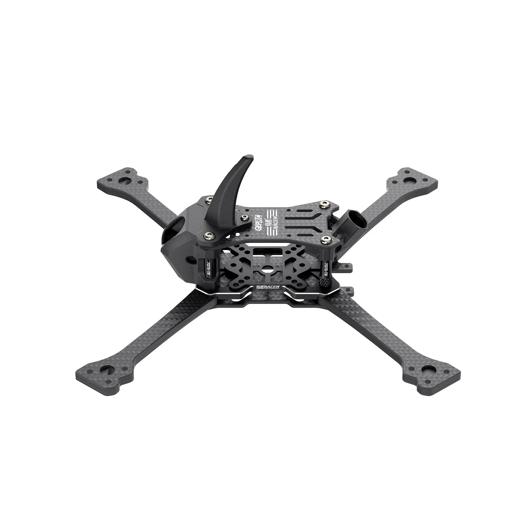 GEPRC GEP-Racer RACER FPV Frame Kit X Structure Design 5Inch 208MM Wheelbase compatible HDZero HD VTX For Racing Drone