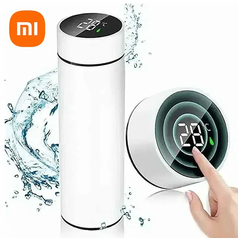 Xiaomi 500ML Smart Thermos Water Bottle Intelligent Temperature Display 316 Stainless Steel Vacuum Flasks Thermoses Cup Offices