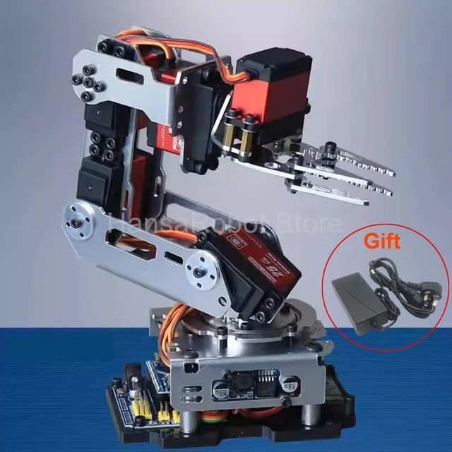Zestaw chwytaków do Robot DIY 6 DOF kompatybilny z programem Arduino z 20KG serwomechanizami cyfrowymi