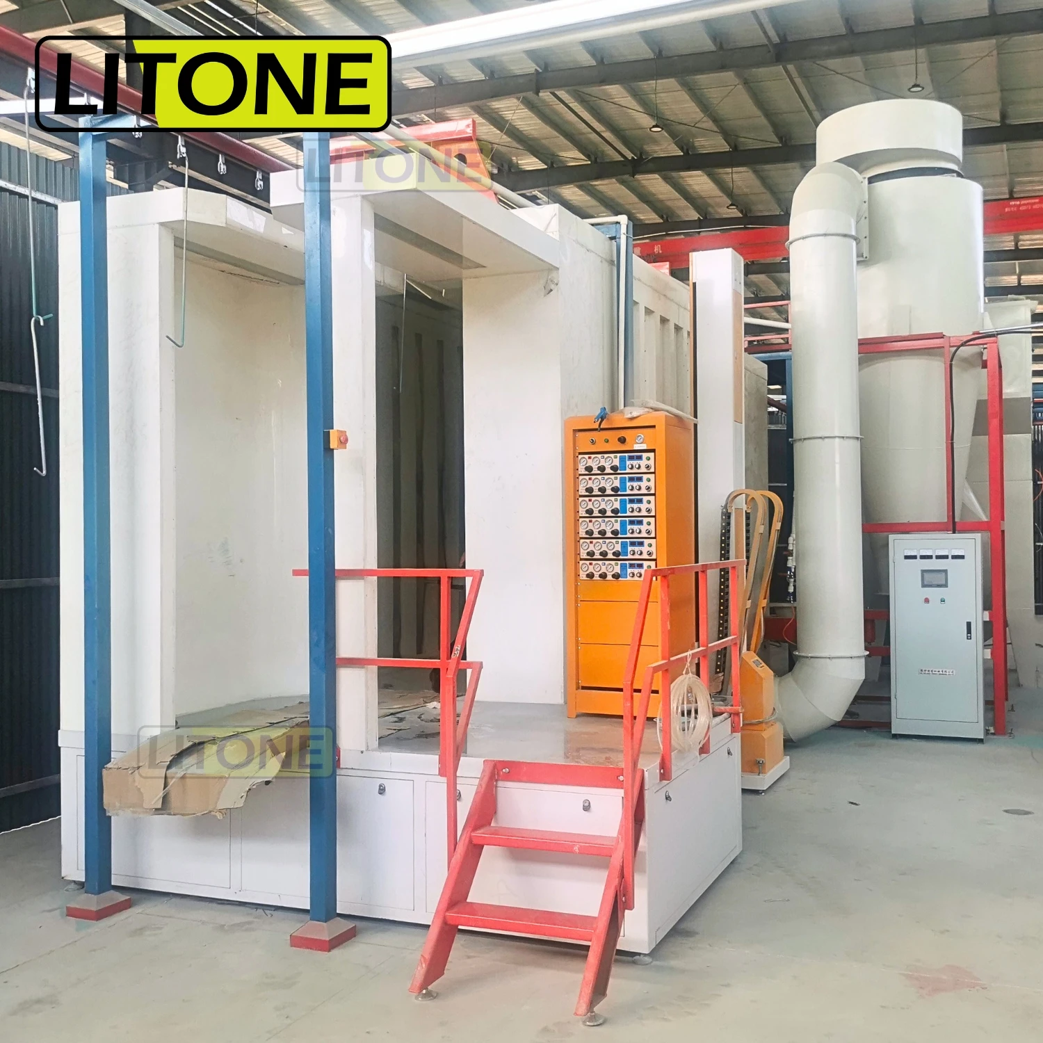 Industrial Mini Automatic Electrostatic Powder Coating Spray Paint Baking Booth Filter Sale