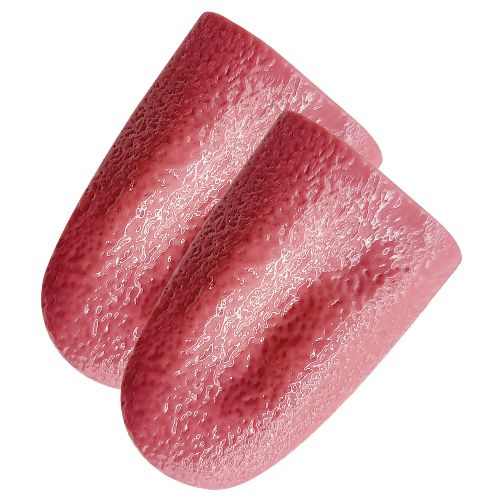 

2Pcs Fake Tongue Props Realistic Silicone Flexible Prank Decoration Halloween Party Photo Fun Fake Prank Halloween Trick