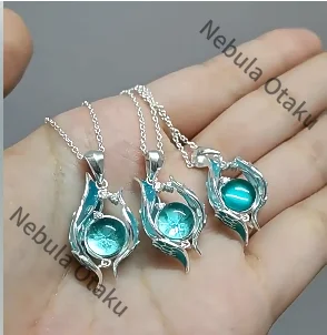 Collier Pendentif Genshin Impact Fengshen Tong Vision Water, Souvenir Exquis pour Collègues, Produits et Cadeaux Thème Jeu