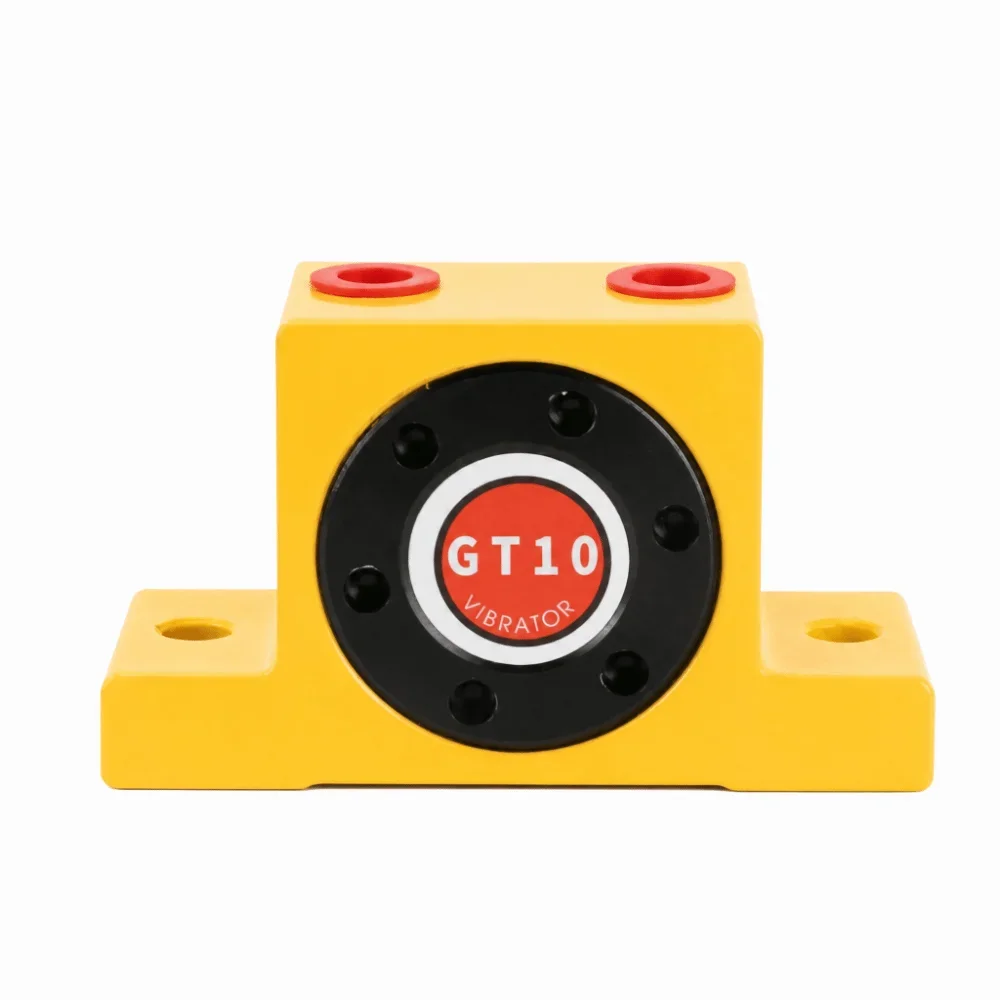 GT10 Model Air Turbine Vibrator PT1/8 Port Lightweight Construction Aluminum Alloy Pneumatic Vibrator Efficient Turbine