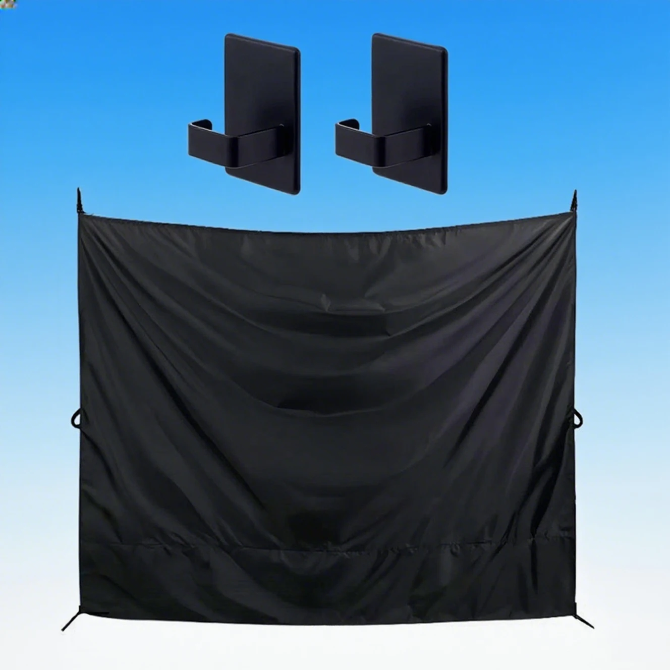 

Магнитная палатка-солнце на заднюю дверь автомобиля, экран занавески для душа для кемпинга, ткань Оксфорд, 180x230 см