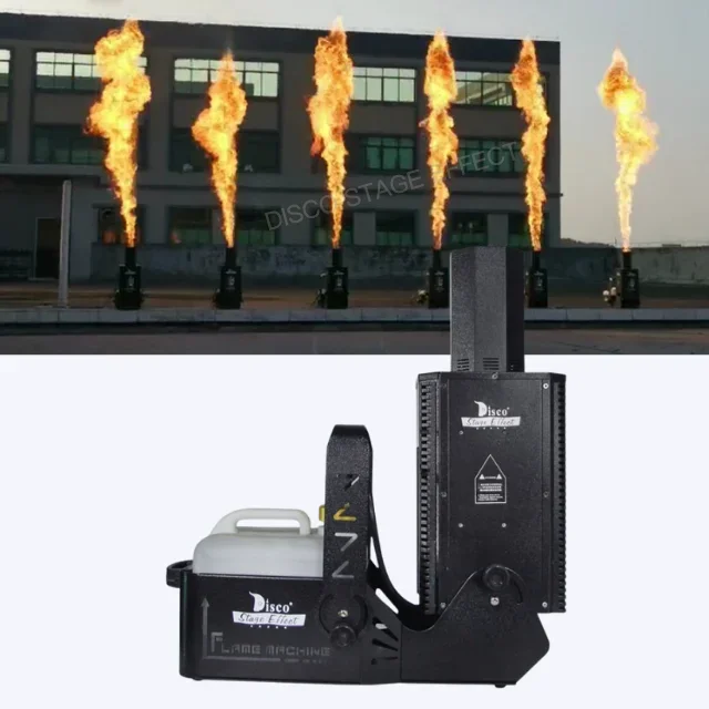 Super outdoor DMX flame thrower stage show effect spray fire machine