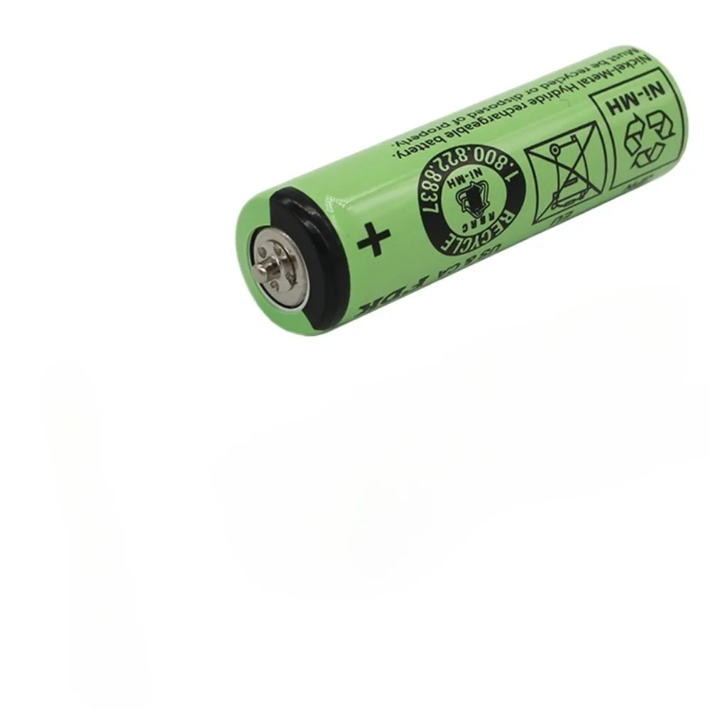 NI-MH 1000mAh 1.2V Battery for FDK Braun Shaver S3 320S-4 340S-3 350CC-5 5776 5779 5773 5774 3050S 330 390CC Pins on Both Ends