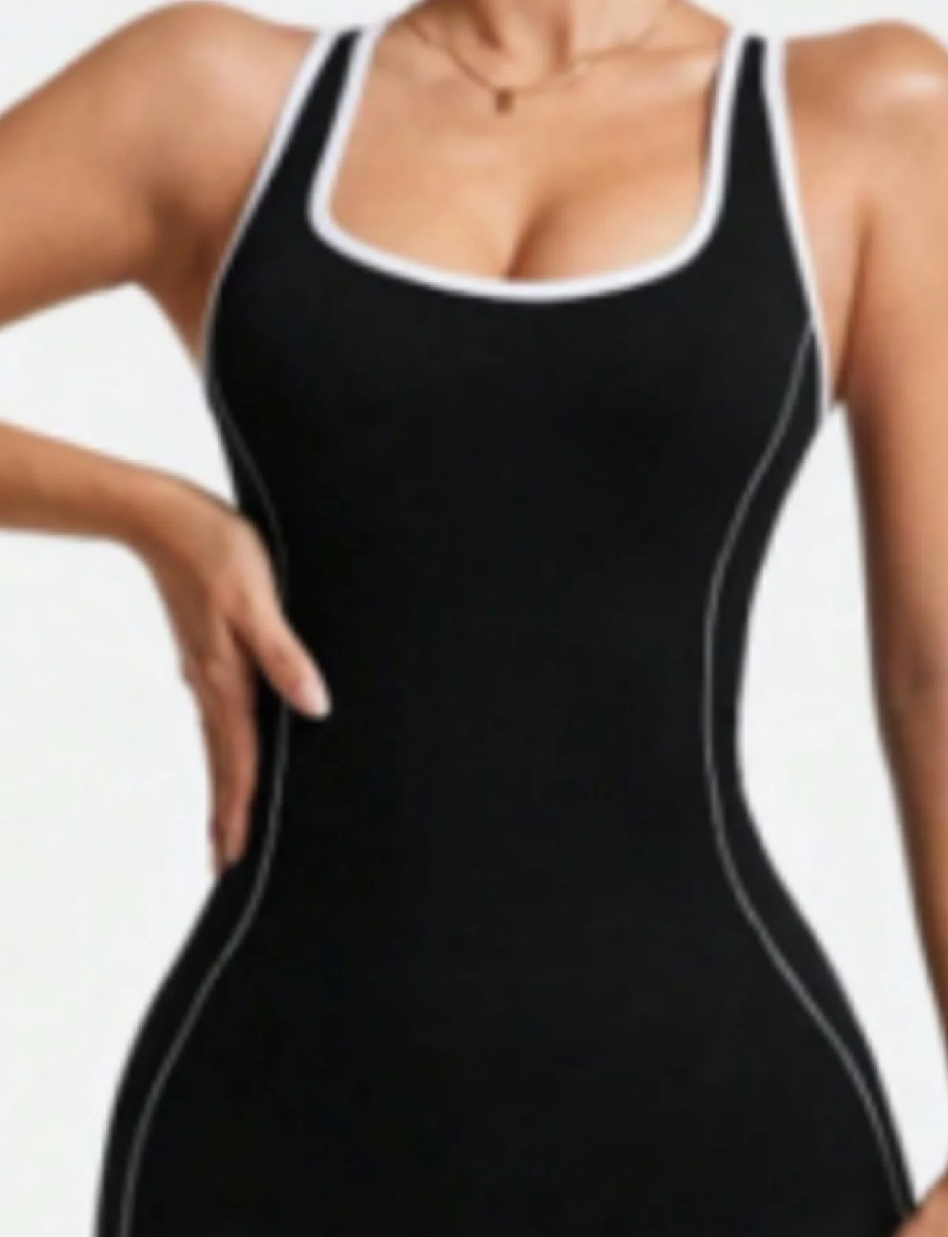 بذلة يوجا متباينة مجوفة مميزة، سراويل الورك الخوخية، اختيار جيد للجري وركوب الدراجات، #6