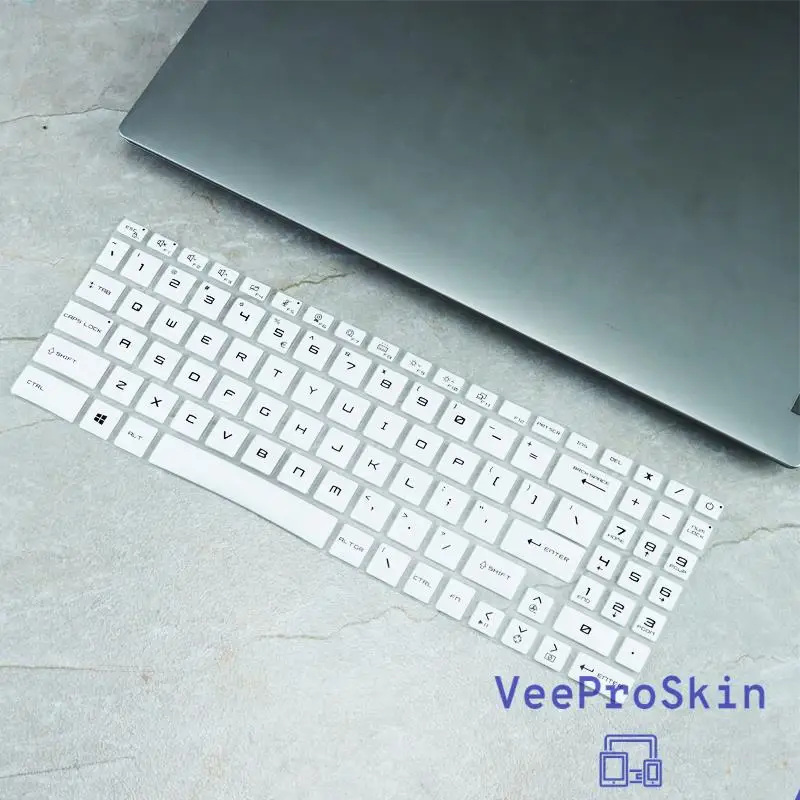 Silicone Keyboard Cover Gaming Laptop Protector for MSI Cyborg 15 A12v A12VF 15.6\