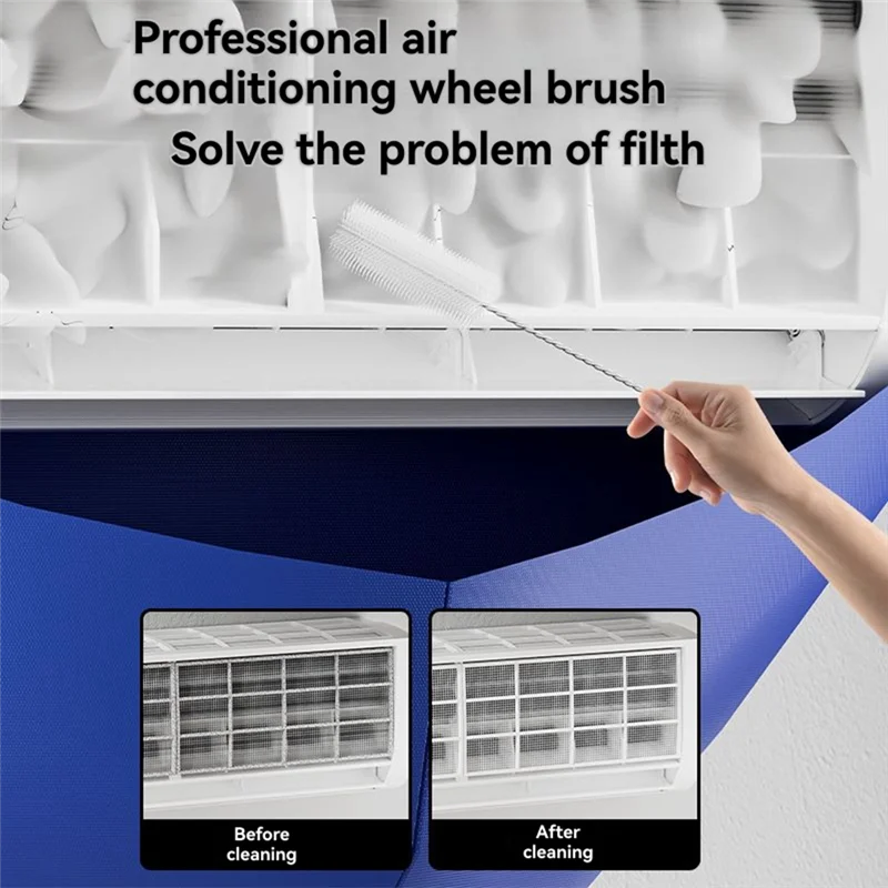 Набор для чистки BAAN-Split, водонепроницаемый чехол для очистки от пыли, мини-сплит-чистящий настенный чехол для кондиционирования Forair