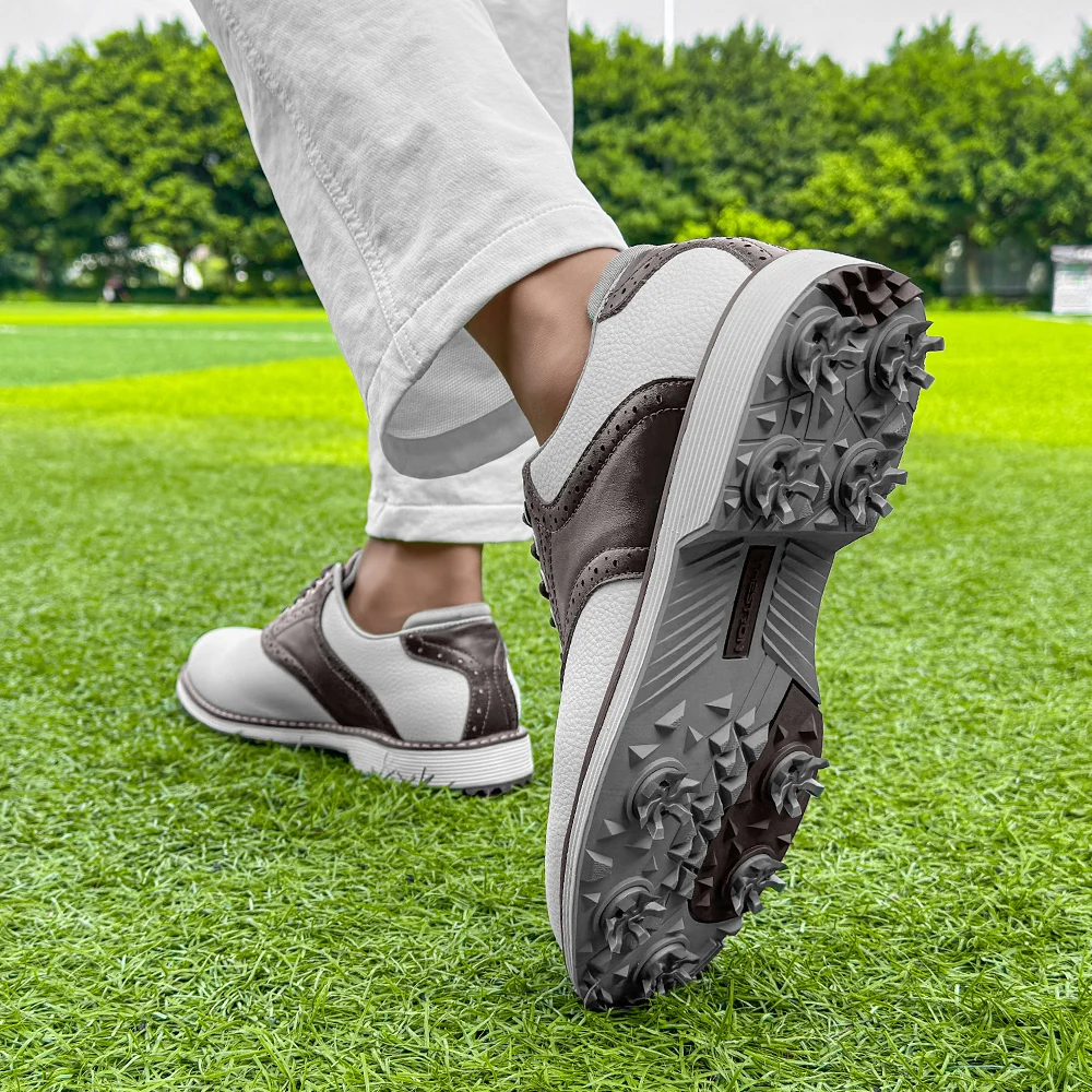 Zapatos de Golf impermeables para hombre, calzado profesional para Golfista, zapatillas deportivas para caminar al aire libre, talla grande, novedad