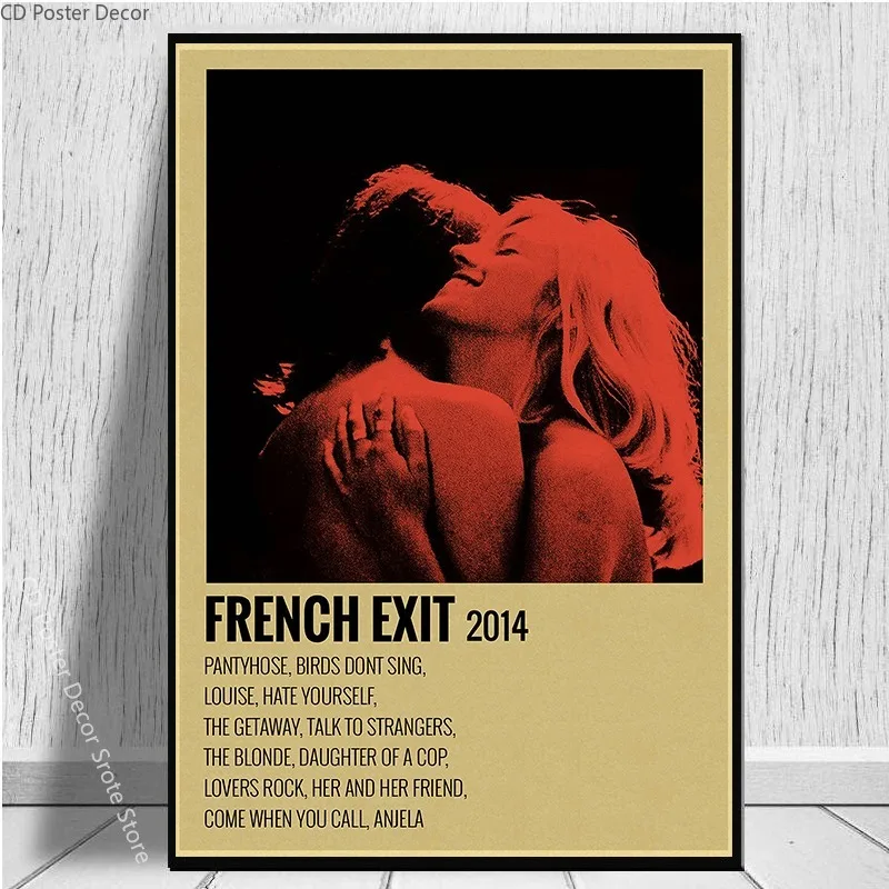 TV Girl Poster Who Really Cares/French Exit Lovers Rock Posters Music Prints Art Wall Painting Vintage Room Home Decor Picture