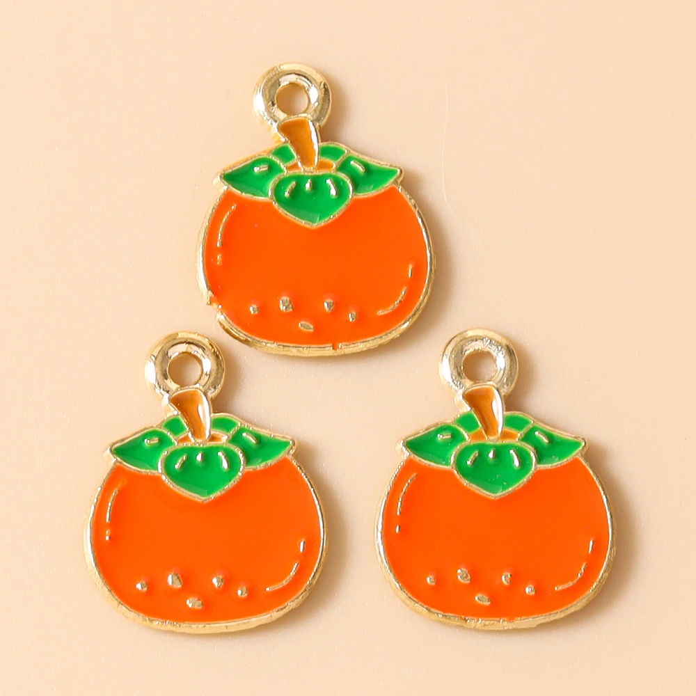 Leslie 20 Stück Niedliche Pitaya-Drachenfrucht-Anhänger für Niedliche Ohrringe, Armbänder, Halsketten, Anhänger, DIY-Schmuckherstellungszubehör – Detail 4