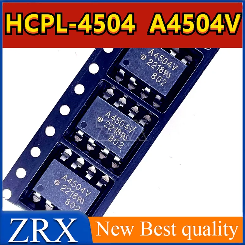 

5Pcs/Lot New HCPL-4504V A4504 SOP-8 Integrated circuit IC Good Quality In Stock