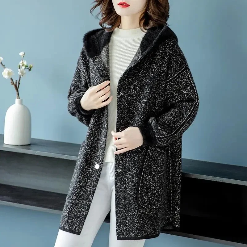 High-End Middle-Aged Jacket Women Spring Autumn New Fragrance Coat Western-Style Mother\'s Outwear Temperament Overcoat Short Fem