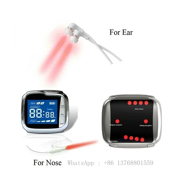 Factory Supply Diabetes Cure Laser Blood Glucose Watch Glucose Meter Medical Device