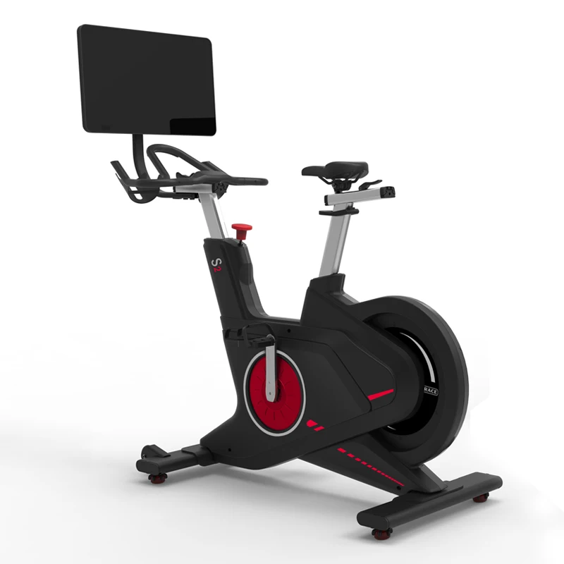 Sistema de frenos magnéticos para interiores, equipo de fitness para Gimnasio Deportivo, bicicleta de spinning con pantalla TFT, uso comercial