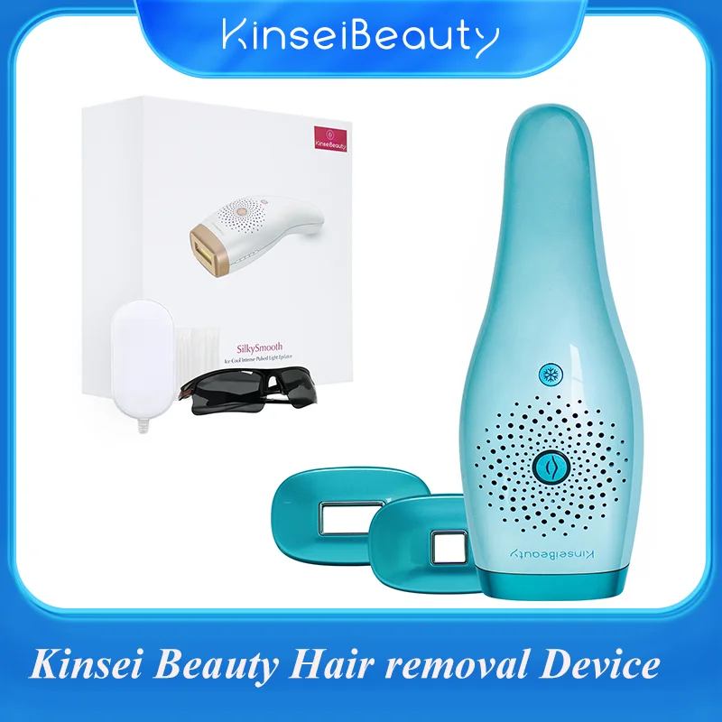 KinseiBeauty IPL hair removal Home hair removal machine 500000 Flash For whole body face bikini area,free shipping