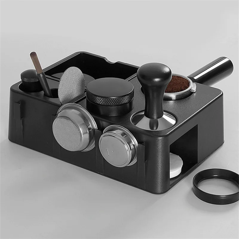 51/53/54/58mm Coffee Tamper Station Stand Universal Coffee Portafilter Storage Rack Coffee Dispenser Holder Base Coffee Utensils