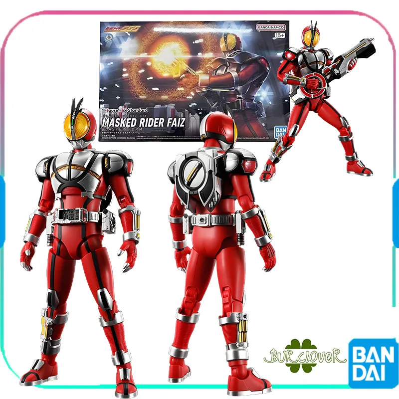 

Bandai Original GUNDAM Figure-rise Series MASKED RIDER FAIZ Anime Action Figure Assembly Model Toys Collectible Model