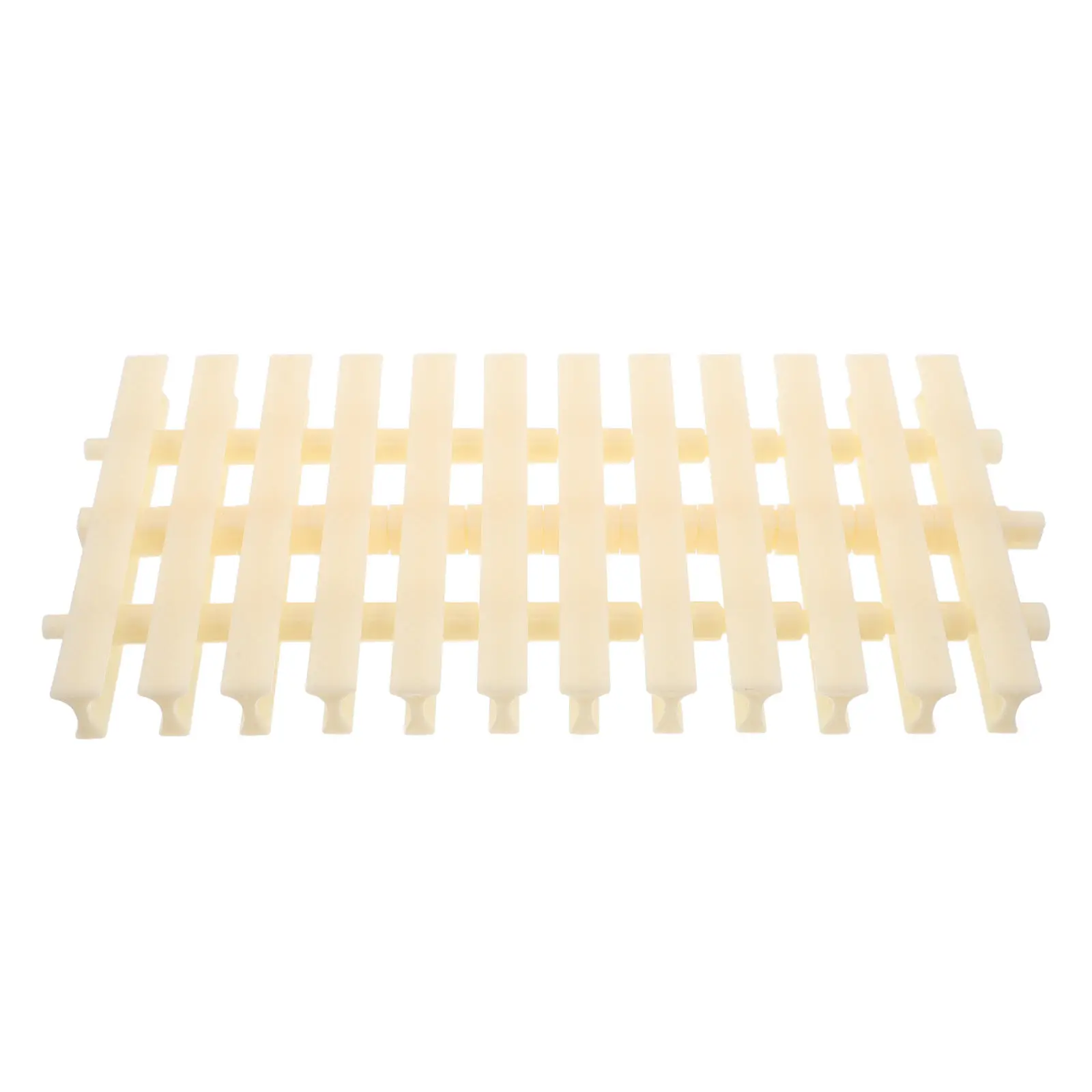 Mailbox Bottom Mat Pool Drainage Grating Spliced Design Weatherproof Plastic Overflow Mat for Wet Areas Balcony Shower Room