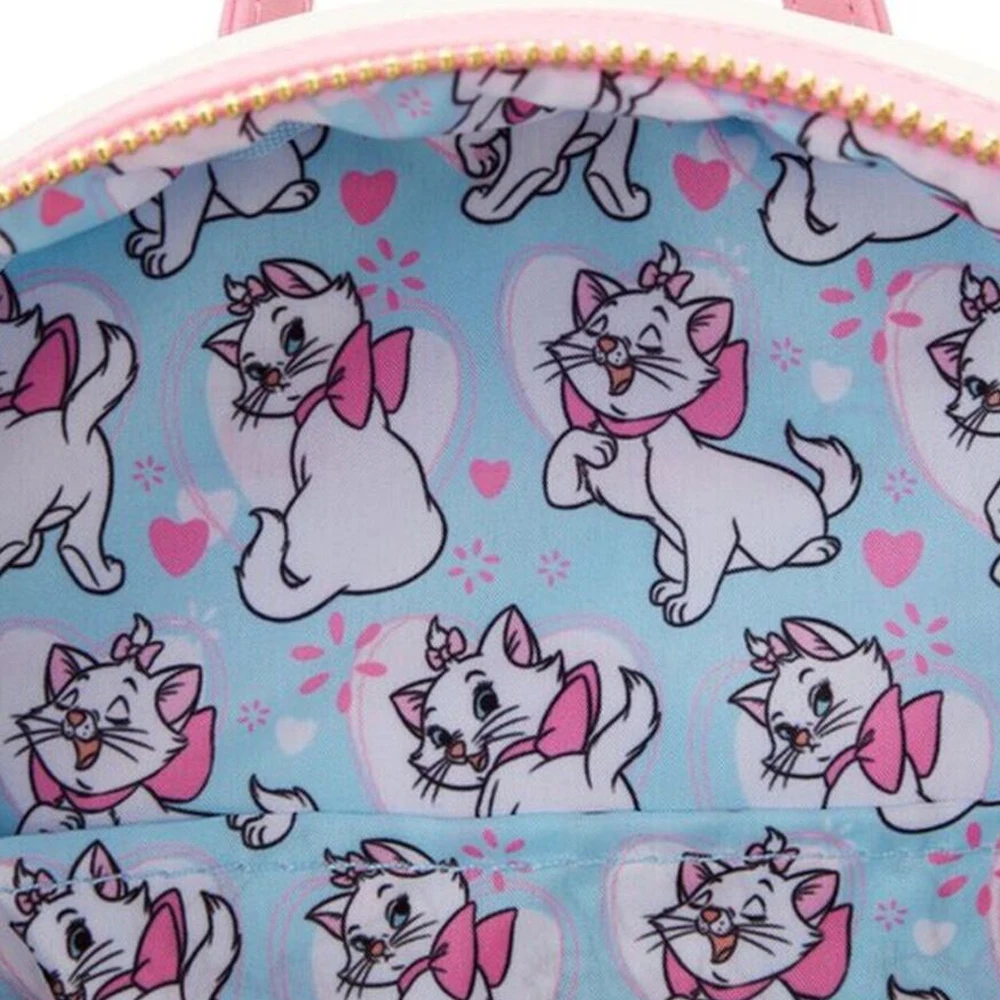 2 teile/satz Klavier Kätzchen Nachahmung Mini Rucksack und Brieftasche Weihnachten Die Marie Katze Cosplay Rucksack Schul Handtasche für Mädchen – Detail 15