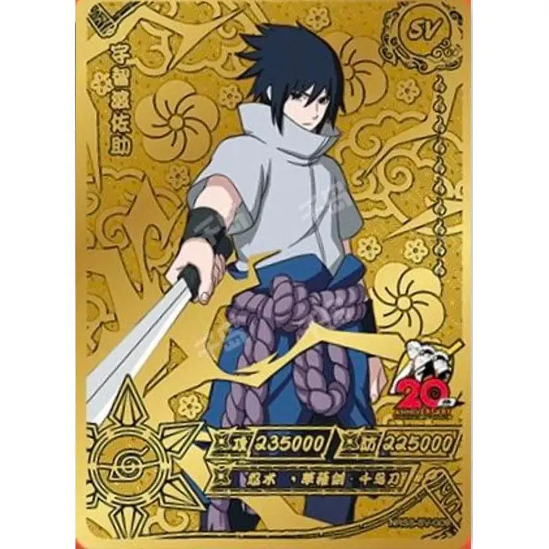 Kyou SV 1 ~ 10 serie Naruto Namikaze Minato Hatake Kakashi Rare Limited Edition Collection Card giocattoli regalo di compleanno di natale