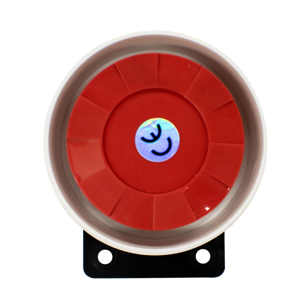 Loud DC 12V Mini Piezo Buzzer Siren Alarm High Decibel Electronic Sounder for Security System,Auto Vehicle,DIY Anti-Theft Device