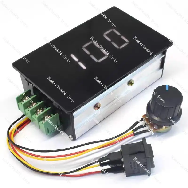 

DC Motor Governor 6V To 60V Digital Display Positive and Negative Switch