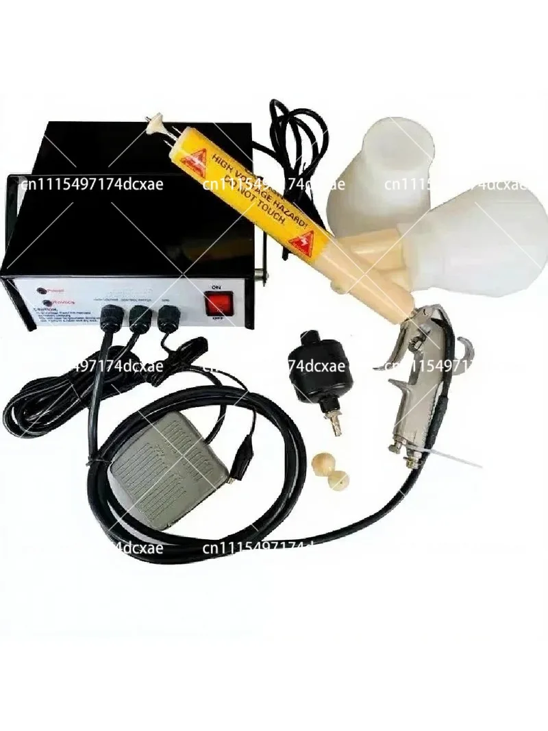 Portable Electrostatic Coating Gun System 110V/220V Adjustable Spray Machine for Metal Surface Coating