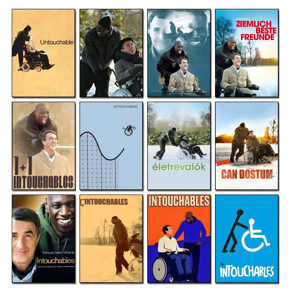 Póster de la película I-Intouchables 2011-2011, arte HD, impermeable, pared adhesiva, decoración del hogar (salón, dormitorio, bar), estético