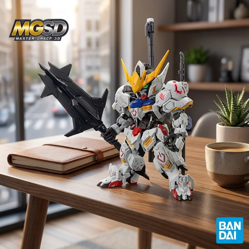 

Bandai MGSD Gundam Barbatos Fourth Form Master Grade SD Action Figure Model Kit for Collectors Fun Building Hobby Gift Fantastic