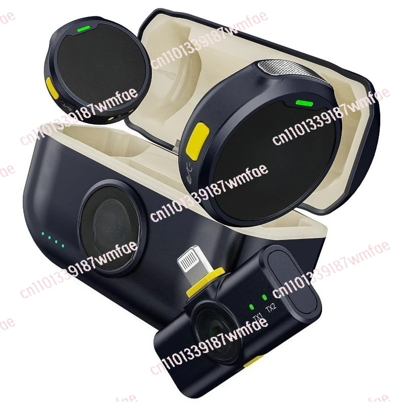 

for M2 Wireless Lavalier Microphone for Camer a M wireless microphone used for video live streaming