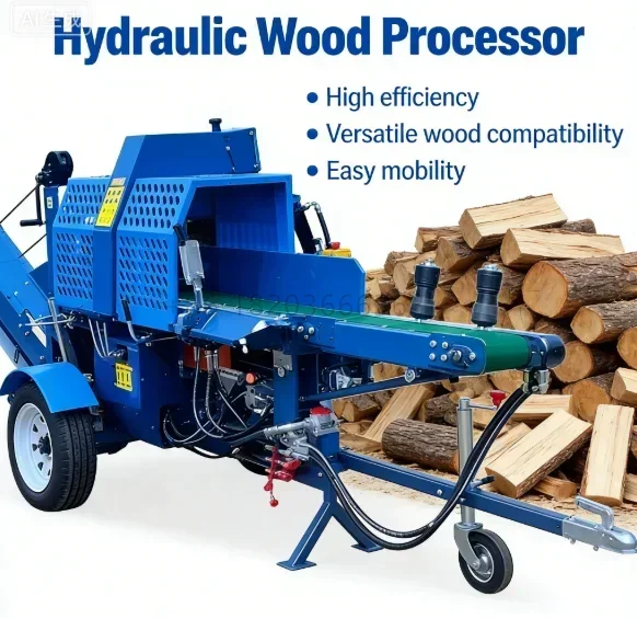 

YG Customized High Performance Electric Log Splitter Portable Hydraulic Wood Splitter For Backyard Heating Firewood Processing