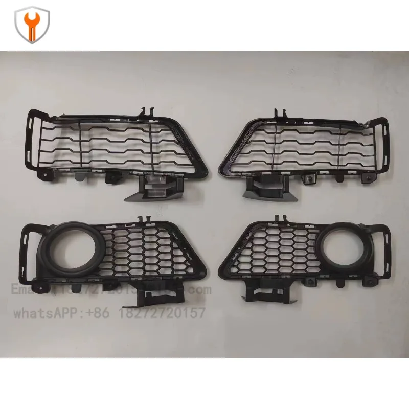 Suitable for 13-19  3 Series F30 F31 F35 modified MT surrounded by fog-free lamp mesh fog shade frame lower grille