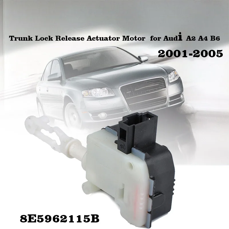 Remote Trunk Lock Release Actuator Motor FOR Audi A2 A4 B6 Quattro 2000-2005 8E5962115B