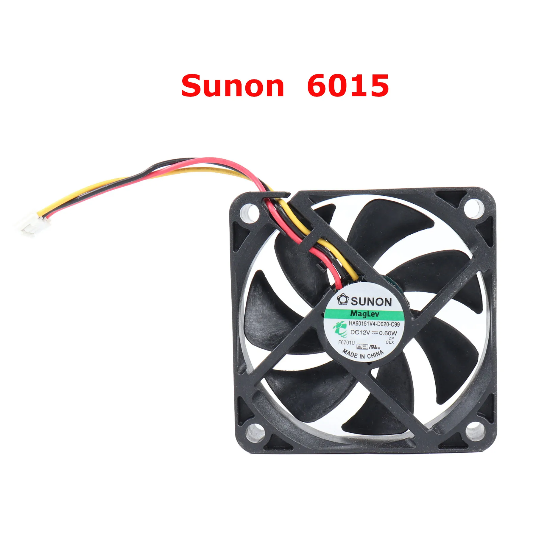 Blurolls Sunon Fan 6015 12V PSU Cooling Fan for Voron 2.4 Trident BLV 3D Printer Meanswell Switch PSU
