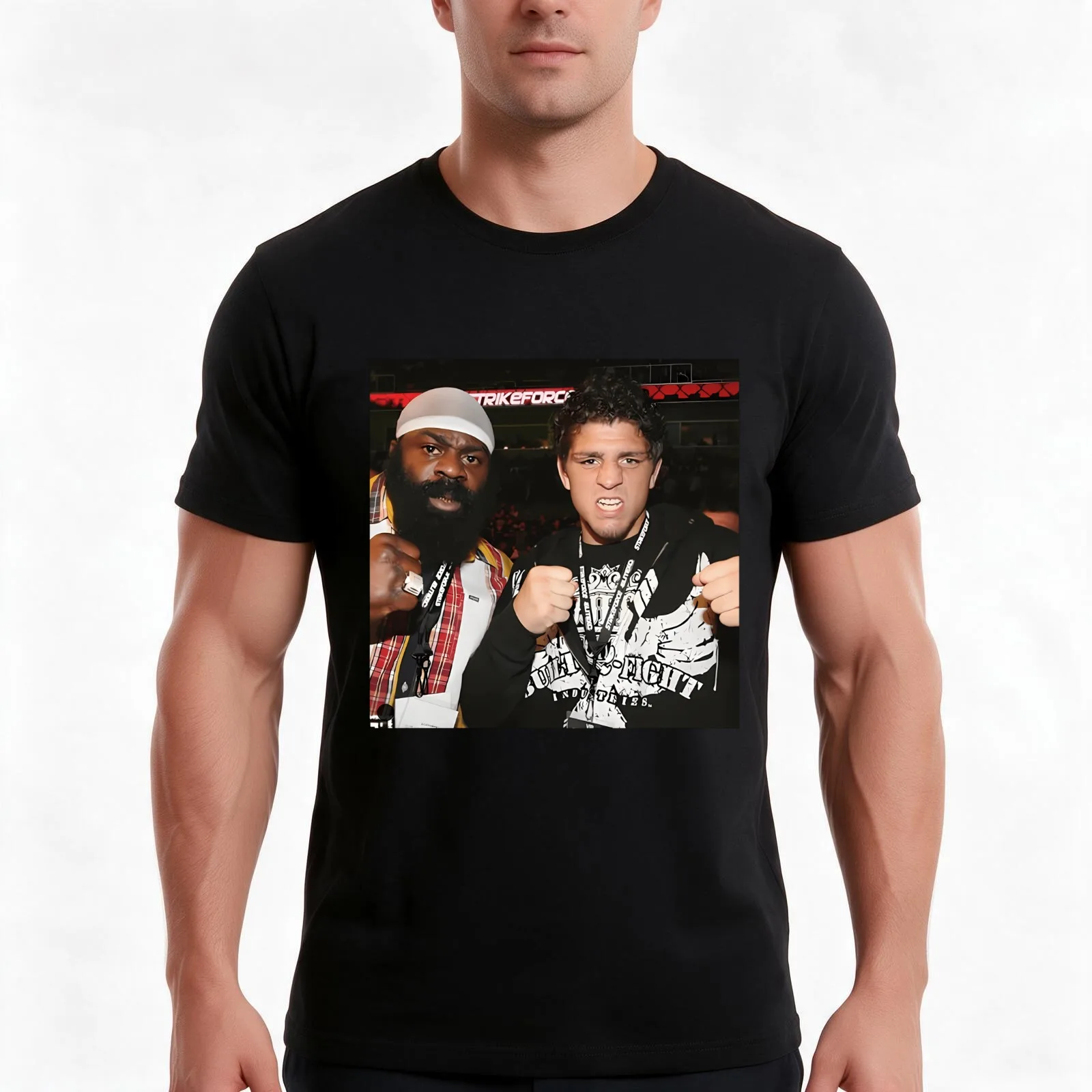 Legends Kimbo Slice Nick Diaz T-Shirt Summer Casual Cotton Tee Oversized Streetwear Tops Vintage Graphic Print 100% Cotton