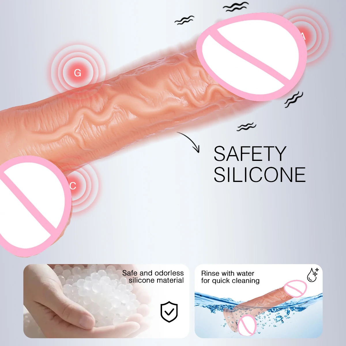 Penis Anal Dildos Adults Sex Toys Realistic Dildo with Suction Cup Silicone for Women Man Vagina Stimulator Adult Supplies 18+