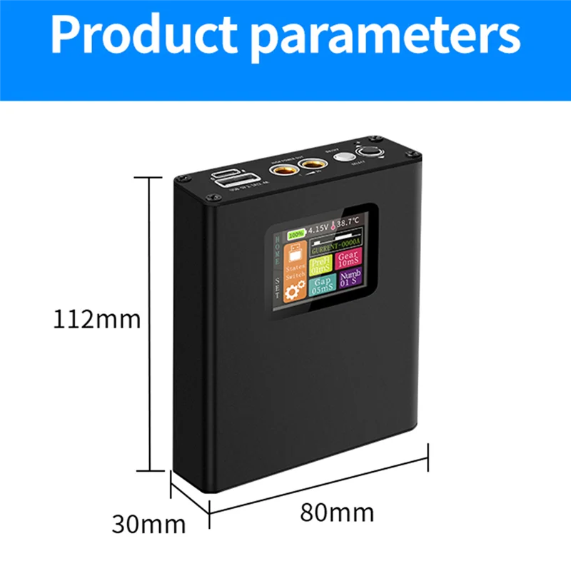 

Spot Welder Machine 0.1-0.15mm Welding Handheld Machine Digital Display Welder Machine 18650 Lithium Battery