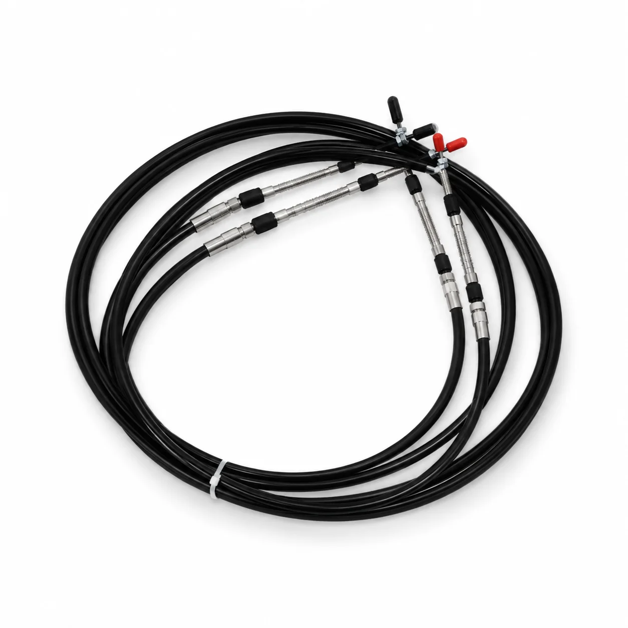 Universal Outboard Motor Throttle Shift Control Cable 1 Pack Marine Boat Engine Remote Gear Pull Lever Replacement Accessory Kit