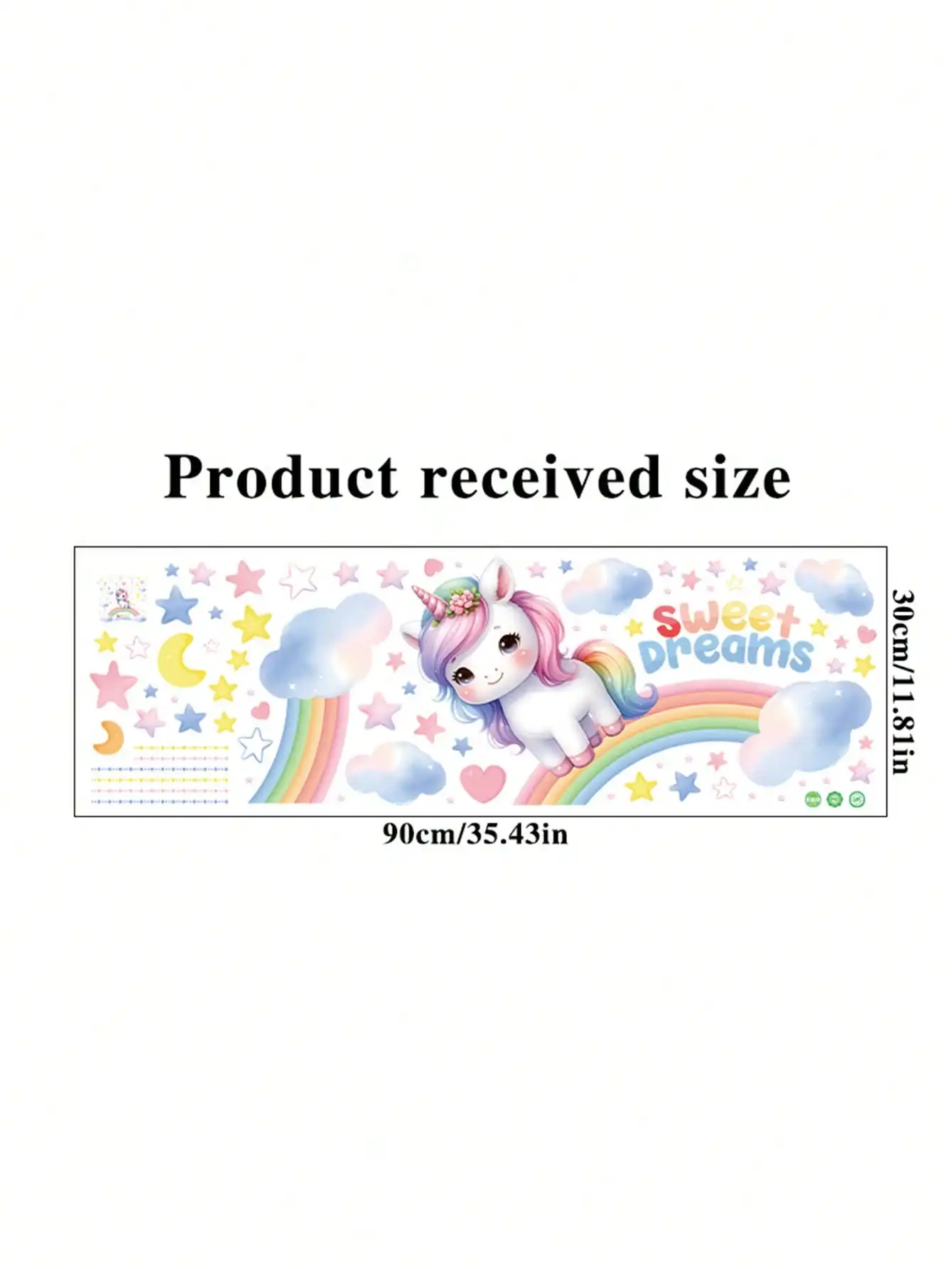 Colourful pony stickers children\'s room layout decoration bedroom wall stickers warm girls cute cartoon stickers wall decals