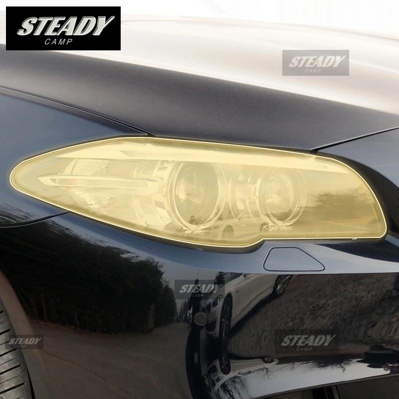 

Pre cutting Car Exterior Headlights PPF transparent protective film TPU scratch resistant film For BMW F10 F11 2014-2017