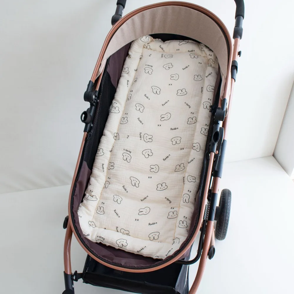 

Cartoon Pattern Baby Stroller Cushion Baby Seat Cushion Seat Liner Pushchair Car Mat Stroller Accessories Car Seat