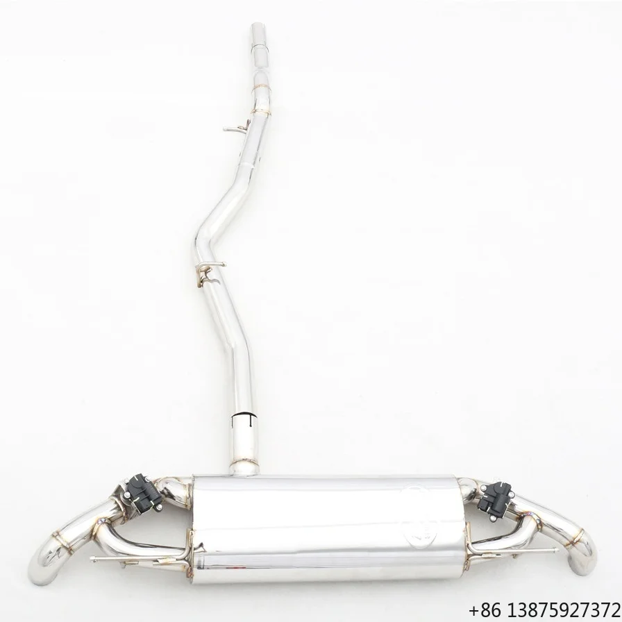 

High Performance Stainless Steel 304 Valve Catback Exhaust System for Q5 2.0 Tfsi Custom Offer with Four Tips