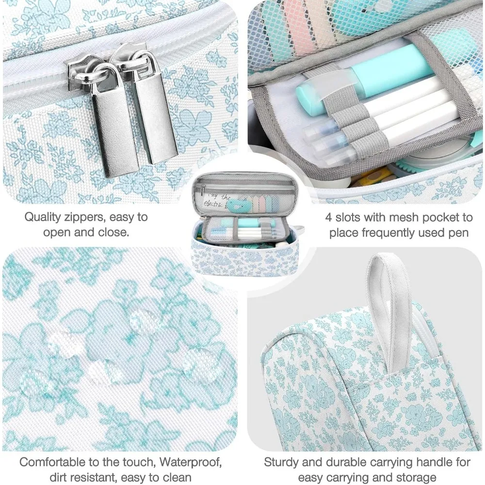 Large Capacity Multi-Layer Canvas Pencil Case 4