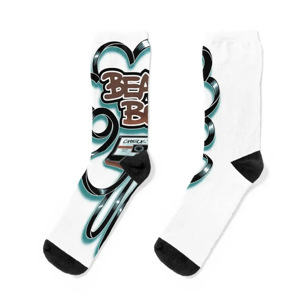 check your head Socks with print Climbing sports stockings Socks Men's Women's