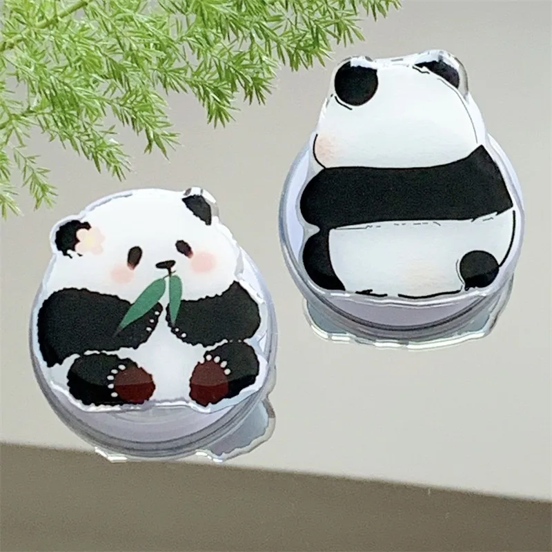 Cartoon Panda Magnetic Phone Holder Foldable Cute Cartoon Design Portable to Pay Your Phones All Phone Models are Universal