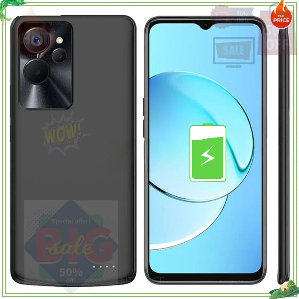 

Чехлы-аккумуляторы на 10000 мАч для OPPO Realme 10 Pro, внешний портативный Power Bank, чехол-аккумулятор для Realme 10, зарядный чехол
