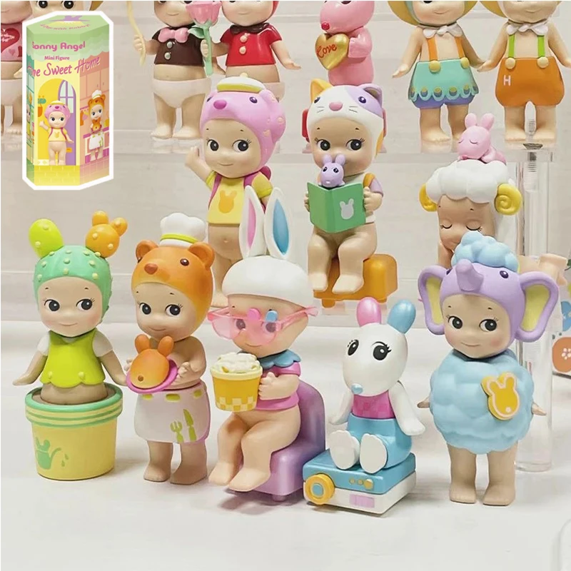 

Sonny Angel Home Sweet Home Series Animal слепая коробка игрушки милый экшн аниме фигурка украшение сумки кулон модель орнамент кукла