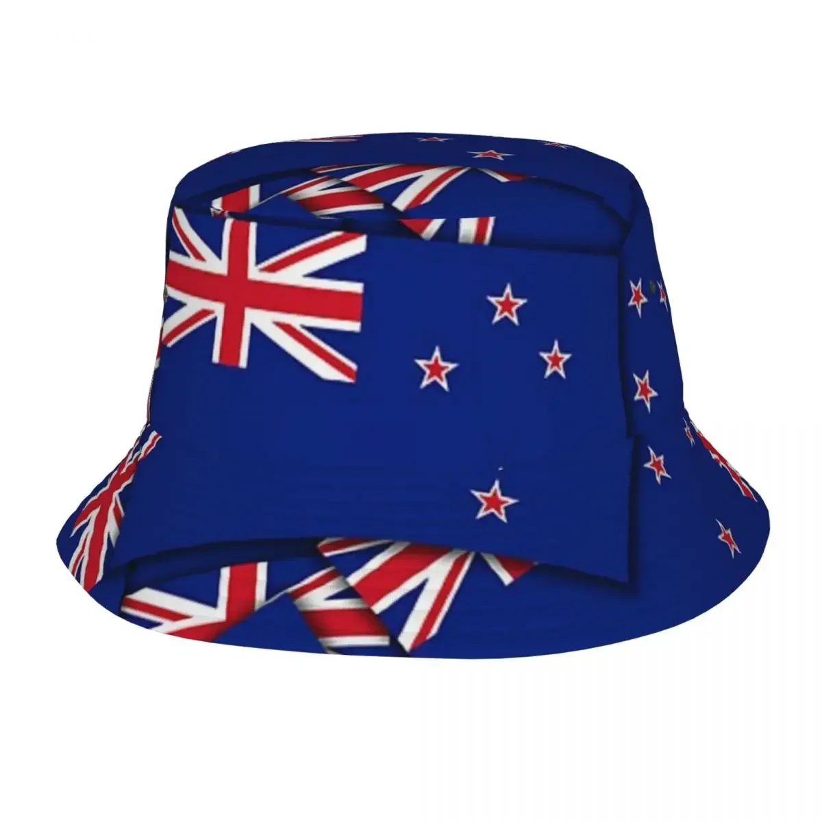 New Zealand Flag Wellington Bucket Hat Panama For Man Woman Bob Hat Outdoor Hip Hop Fisherman Hats For Summer Fishing Unisex Cap